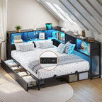 DICTAC Full Corner Bed Frame by DICTAC