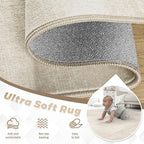 pmtsns Area Rugs 10x14 Living Room: Washable Rug Modern Abstract Neutral Soft - Image 4