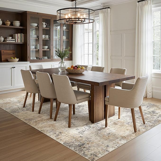 UERMEI 10x14 Washable Area Rug - Image 4