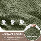 ALIECOM 100% Waterproof Recliner Sectional Couch Covers L Shape Stretch Corner - Image 5