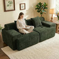 83.5" Boneless Loveseat Couch, Cloud Comfy Couches by Mifnas