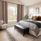Blackout Curtains for Bedroom and Living Room, Cappuccino W38 x L72 | Light - Image 6
