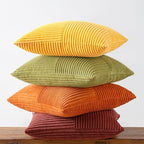 MIULEE Fall Yellow Orange Rust Throw Pillow Covers 18x18 Inch 4 Packs Boho - Image 8