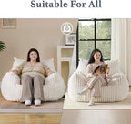 Giant Plush Bean Bag Chair for Adults - Image 6