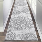 HEBE Hallway Runner Rug 2'x10', Washable Non Slip Kitchen Rug Runner | Soft - Image 7