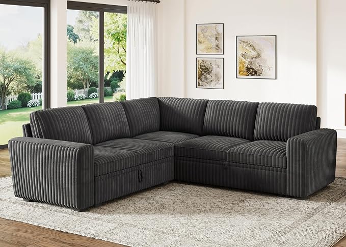 HONBAY Modular Sectional Sleeper Sofa - Image 8