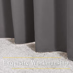 NICETOWN Gray Blackout Curtains - Image 6