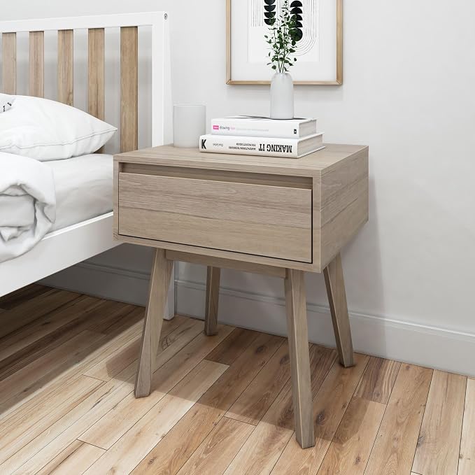 Plank+Beam Scandinavian Solid Wood Nightstand - Image 2