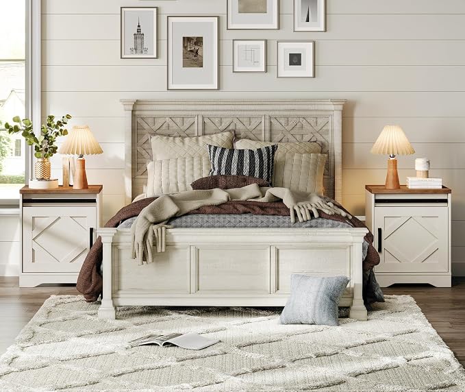 WAMPAT End Table, Pedestal Side Table - Image 7