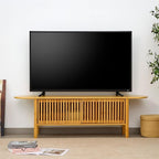 Bamboo TV Stand for TVs up to 65", Accent Entertainment Center - Image 3