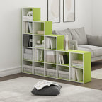 Furinno PASIR Book Shelf, 4-Tier Modern Bookshelf, Open Shelves Bookcase 9 x 12 - Image 2