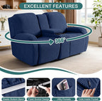 Ruaozz Loveseat Recliner Covers - Image 5