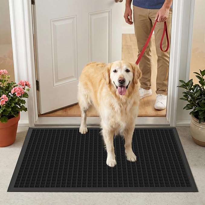 Front Door Mat Outside Entrance, Heavy Duty Waterproof Doormat | 29.5"x17" - Image 9