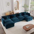 mikibama Modular Sectional Sofa, 146.5 Inch U Shaped Couch Set by Mikibama