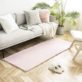 Ashler HOME DECO Ultra Soft Faux Rabbit Fur Chair Couch Cover Area Rug by AshlerHomeDeco
