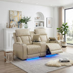 Power Recliner Loveseat Sofa by Unknown