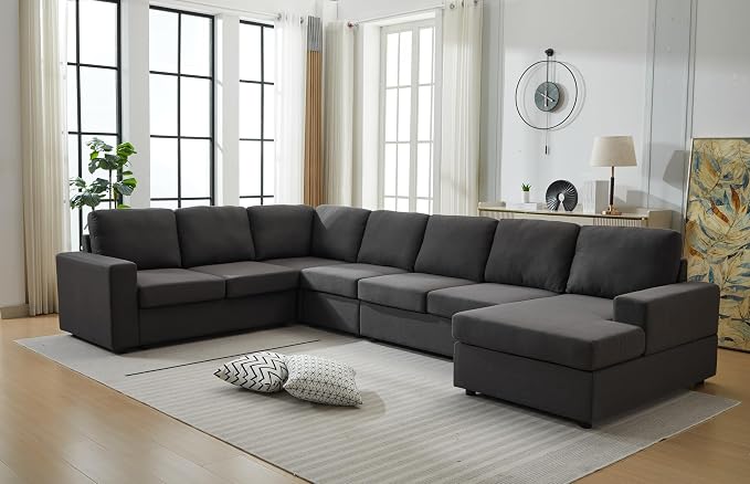 Ball & Cast 147" L-Shaped Sectional Couches - Image 12