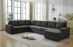 Ball & Cast 147" L-Shaped Sectional Couches - Image 12