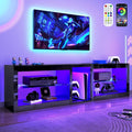71in Large LED TV Stands W/Power Outlet by chartustriable