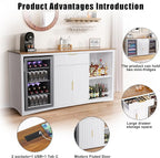 GDLF 70.1" Long Coffee Bar Cabinet - Image 5