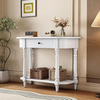 Retro Curved Console Table - Image 3