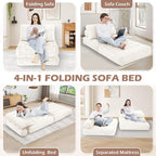 Folding Sofa Bed, Convertible Sleeper Chair - Image 7