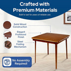 Stakmore Classic Straight Edge Square Folding Card Table 32x32 - Image 4