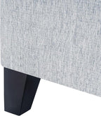 Adeco 18-inch Linen Storage Ottoman - Image 9