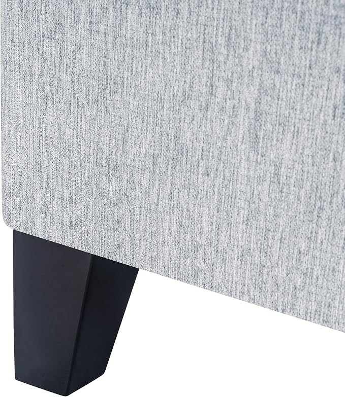 Adeco 18-inch Linen Storage Ottoman - Image 9