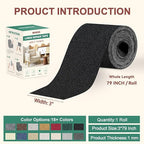 BESEZX Linen Fabric Repair Tape, 3x79 Inch Self Adhesive Repair Patches - Image 2