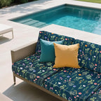 8Pcs Patio Cushion Covers Stretch Outdoor Furniture Protector Slipcovers | - Image 8