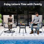 HOMREST Outdoor Swivel Rocker Patio Chairs - Image 7