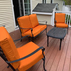 Sqodok Outdoor Cushion Covers 18x18 inch, Wicker Chair - Image 3