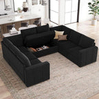 Belffin Modular Sectional Sleeper Sofa Bed - Image 3