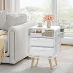 SYKIARIOL Kids Nightstand, Bedside Table, Cute End Table - Image 4