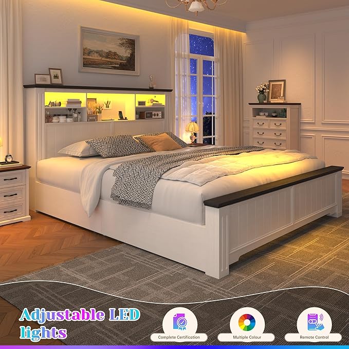 EnHomee Full Size Bed Frame - Image 6