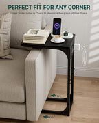 C-Shaped Side Table for Couch - Image 5