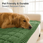 Smiry Couch Cover for Dogs, Non Slip Washable Sofa Protector for Pets | Soft - Image 4