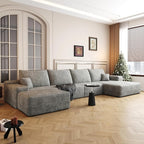 AUGOP 136" Sectional Couches for Living Room Modern Modular Sofa - Image 6