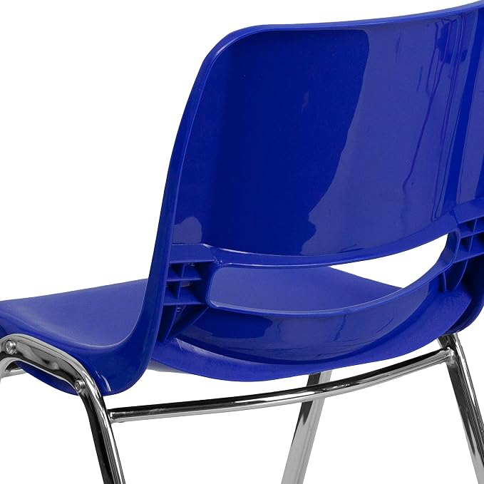 Flash Furniture HERCULES Series 440 lb. Capacity Kid's Navy Ergonomic Shell - Image 6