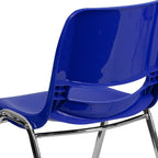 Flash Furniture HERCULES Series 440 lb. Capacity Kid's Navy Ergonomic Shell - Image 6