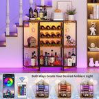 JKsmart Small Wine Bar Cart - Image 2