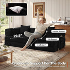MoonSpeak 78.8''Sleeper Couch Bed - Image 7