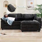 Oprisen 86" Modular Sectional Sofa, Comfy Cloud Couch Sectional Sofa - Image 5