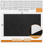 Super Absorbent Front Door Mat, Non-Slip Washable Indoor Doormats, Low Profile - Image 3