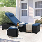 WAROOM Outdoor Chaise Lounge Chairs - Image 4