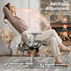 ELABEST Mesh Office Chair, Ergonomic Computer Desk Chair, Sturdy Task Chair- - Image 7