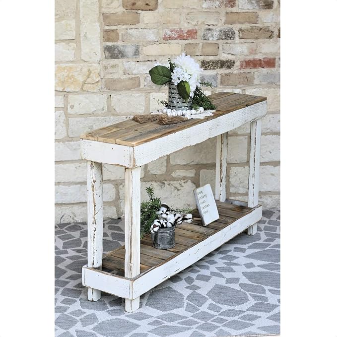 Mcchristian 46" Solid Console Table, Reclaimed Wood, Pine Top by Unknown