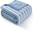 Snuggle Sac Ultra Soft Blue Throw Blanket by SnuggleSac