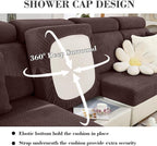 Couch Covers for 3 Cushion Sofa Pet Friendly Couch Cushion Covers Universal - Image 4